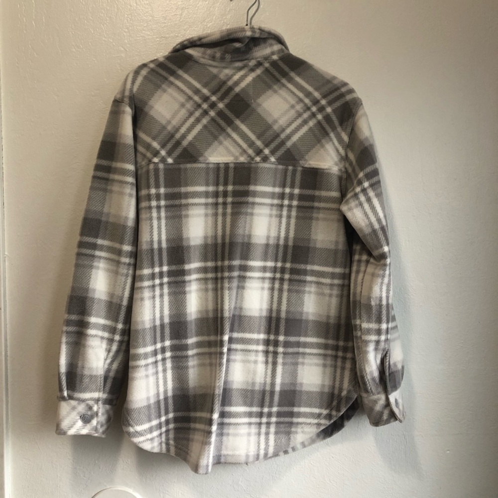 Thread & Supply flannel Shacket jacket oversized … - image 5